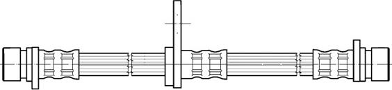 CEF 511754 - Гальмівний шланг autocars.com.ua