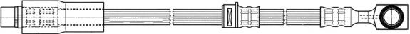 CEF 511800 - Тормозной шланг autodnr.net