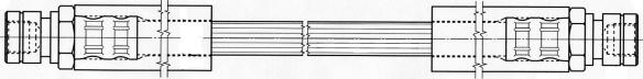 CEF 511840 - Тормозной шланг autodnr.net