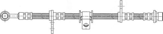 CEF 511848 - Гальмівний шланг autocars.com.ua