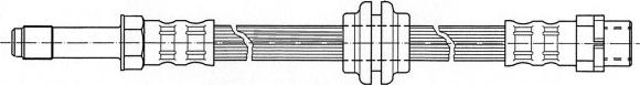 CEF 511850 - Гальмівний шланг autocars.com.ua