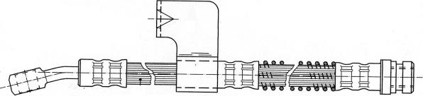 CEF 511878 - Тормозной шланг autodnr.net