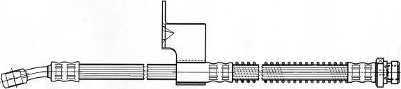 CEF 511881 - Гальмівний шланг autocars.com.ua