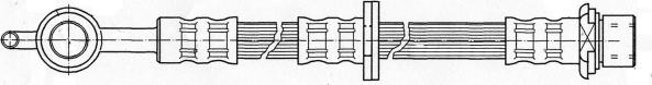 CEF 511886 - Гальмівний шланг autocars.com.ua