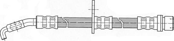 CEF 511904 - Тормозной шланг autodnr.net