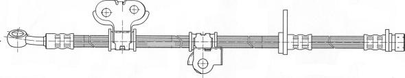 CEF 511910 - Гальмівний шланг autocars.com.ua