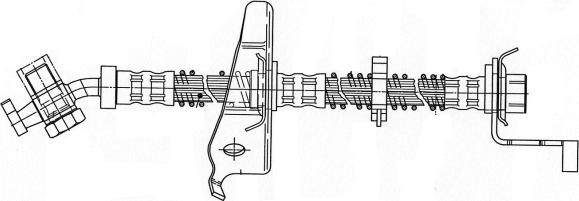 CEF 511914 - Гальмівний шланг autocars.com.ua