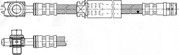 CEF 511943 - Тормозной шланг autodnr.net