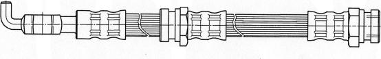 CEF 512037 - Гальмівний шланг autocars.com.ua