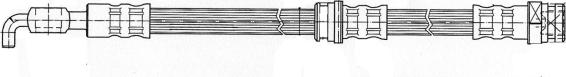 CEF 512039 - Тормозной шланг autodnr.net