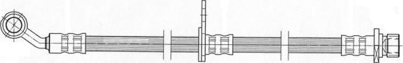 CEF 512059 - Гальмівний шланг autocars.com.ua