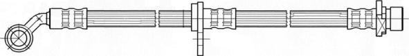 CEF 512169 - Гальмівний шланг autocars.com.ua