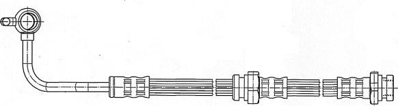 CEF 512218 - Гальмівний шланг autocars.com.ua
