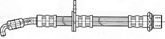 CEF 512222 - Гальмівний шланг autocars.com.ua