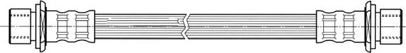 CEF 512245 - Гальмівний шланг autocars.com.ua