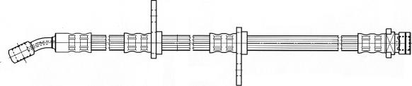 CEF 512252 - Гальмівний шланг autocars.com.ua