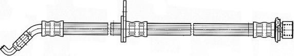 CEF 512253 - Гальмівний шланг autocars.com.ua