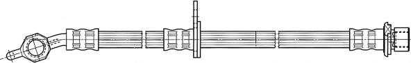 CEF 512344 - Гальмівний шланг autocars.com.ua