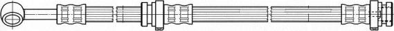 CEF 512369 - Гальмівний шланг autocars.com.ua