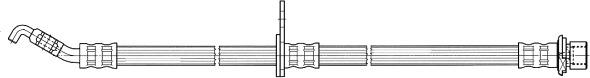 CEF 512385 - Гальмівний шланг autocars.com.ua