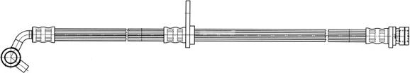 CEF 512574 - Гальмівний шланг autocars.com.ua