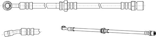 CEF 512602 - Гальмівний шланг autocars.com.ua