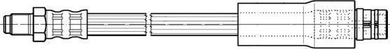 CEF 512634 - Тормозной шланг autodnr.net