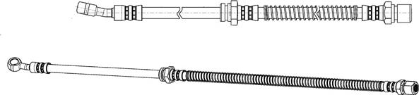 CEF 512656 - Гальмівний шланг autocars.com.ua