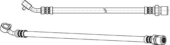 CEF 512657 - Гальмівний шланг autocars.com.ua