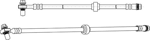CEF 512721 - Гальмівний шланг autocars.com.ua