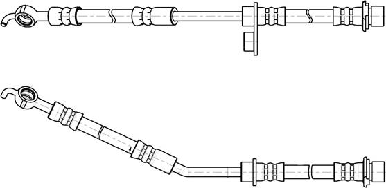 CEF 512726 - Гальмівний шланг autocars.com.ua