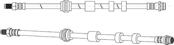 CEF 512750 - Тормозной шланг autodnr.net