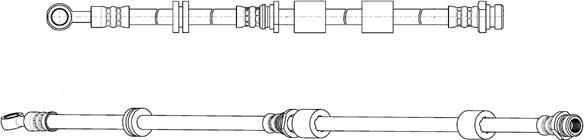 CEF 512782 - Гальмівний шланг autocars.com.ua