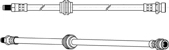 CEF 512898 - Гальмівний шланг autocars.com.ua