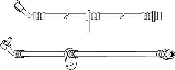 CEF 512913 - Гальмівний шланг autocars.com.ua