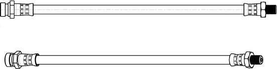 CEF 512958 - Гальмівний шланг autocars.com.ua