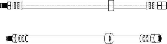 CEF 512993 - Гальмівний шланг autocars.com.ua