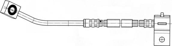 CEF 513294 - Гальмівний шланг autocars.com.ua