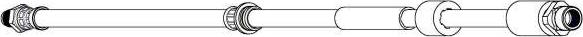 CEF 514531 - Тормозной шланг autodnr.net