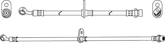 CEF 514552 - Гальмівний шланг autocars.com.ua