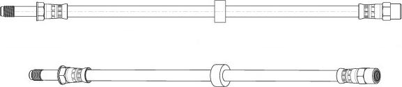 CEF 514619 - Тормозной шланг autodnr.net