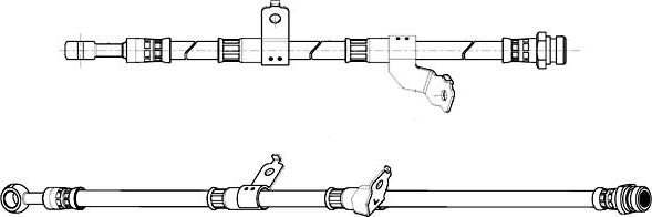 CEF 514623 - Гальмівний шланг autocars.com.ua