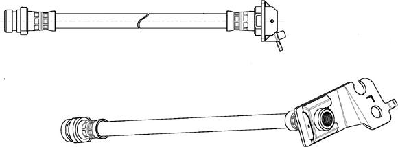 CEF 514627 - Гальмівний шланг autocars.com.ua