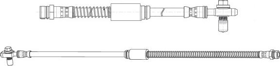 CEF 514740 - Гальмівний шланг autocars.com.ua