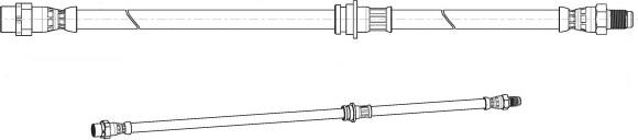 CEF 514821 - Гальмівний шланг autocars.com.ua