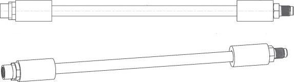 CEF 514834 - Гальмівний шланг autocars.com.ua