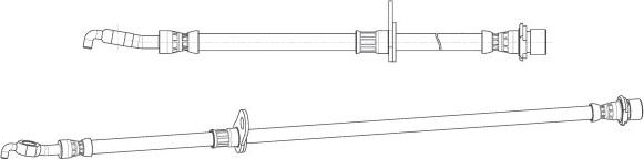 CEF 514868 - Гальмівний шланг autocars.com.ua