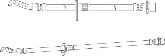 CEF 514871 - Гальмівний шланг autocars.com.ua