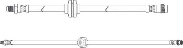 CEF 514898 - Гальмівний шланг autocars.com.ua