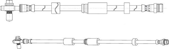 CEF 515002 - Гальмівний шланг autocars.com.ua